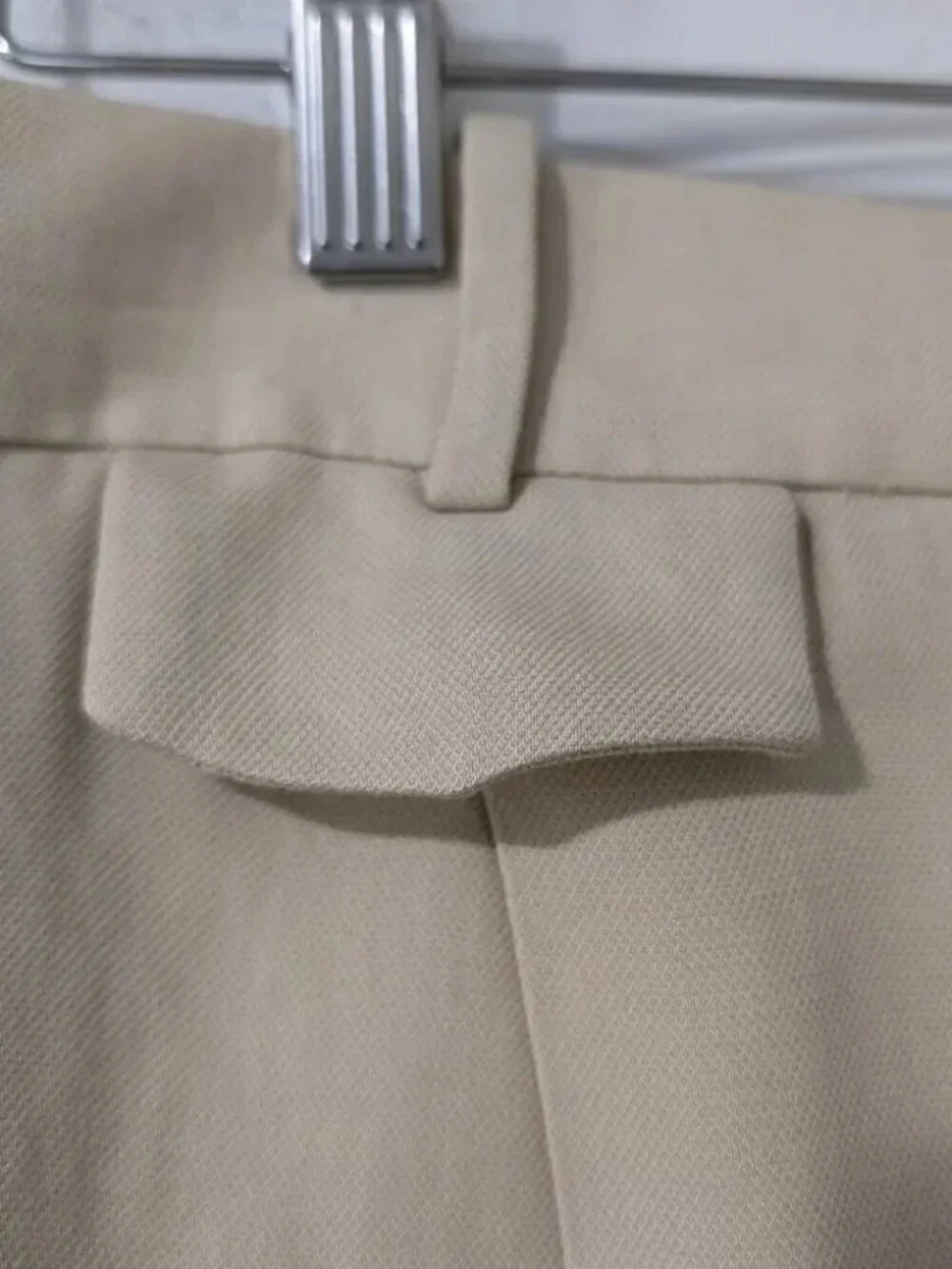 NEW COS | Relaxed Linen-Blend Wide-Leg Trousers in Beige